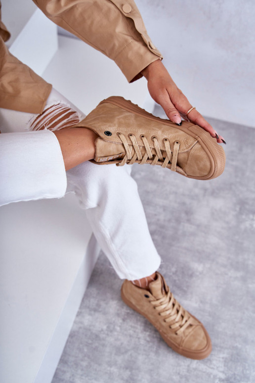 Scarpe per il tempo libero Big Star Alto riscaldamento colore marrone GG274072