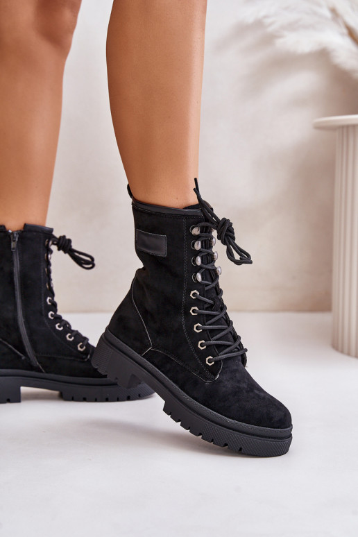 Stivaletti da lavoro Femminile Al Castello Z in ecopelle scamosciatau colore nero Savalann Stivaletti da lavoro Femminile Al Castello Z in ecopelle scamosciatau colore nero Savalann