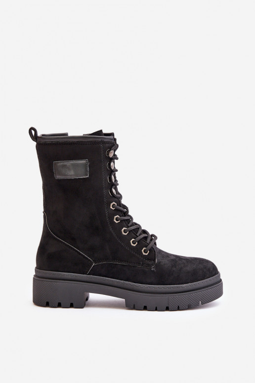 Stivaletti da lavoro Femminile Al Castello Z in ecopelle scamosciatau colore nero Savalann Stivaletti da lavoro Femminile Al Castello Z in ecopelle scamosciatau colore nero Savalann