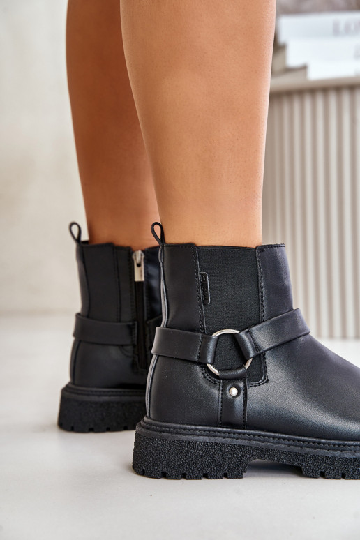 stivali alla moda riscaldamento Al Castello Big Star OO274A128 colore nero stivali alla moda riscaldamento Al Castello Big Star OO274A128 colore nero