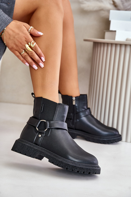 stivali alla moda riscaldamento Al Castello Big Star OO274A128 colore nero stivali alla moda riscaldamento Al Castello Big Star OO274A128 colore nero