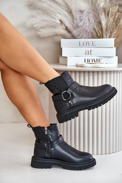 stivali alla moda riscaldamento Al Castello Big Star OO274A128 colore nero stivali alla moda riscaldamento Al Castello Big Star OO274A128 colore nero