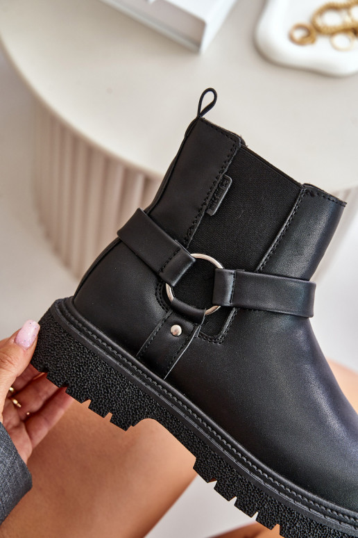 stivali alla moda riscaldamento Al Castello Big Star OO274A128 colore nero stivali alla moda riscaldamento Al Castello Big Star OO274A128 colore nero