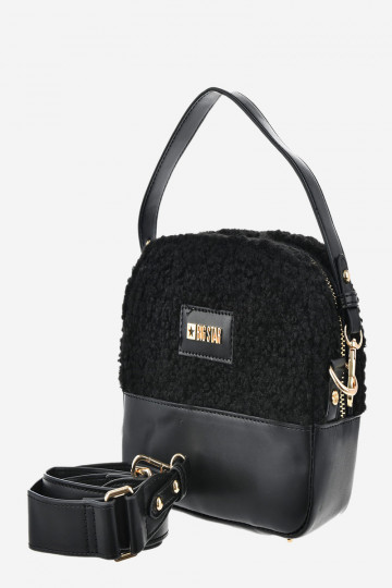 Borsa a mano piccola da donna Big Star OO574130 nera 2