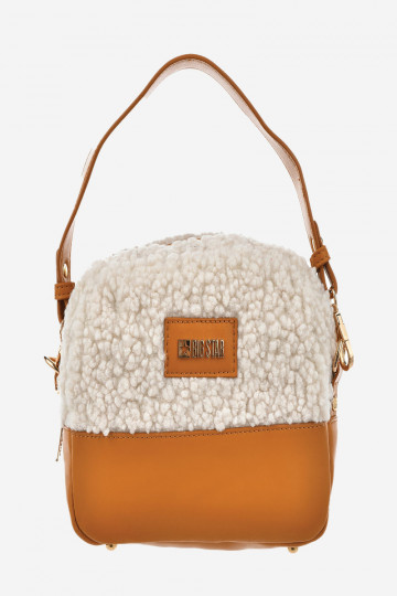Borsa a mano piccola da donna Big Star OO574131 colore marrone