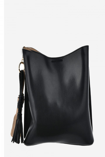 Borsa a mano piccola realizzata in ecopelle Big Star OO574139 nera 2