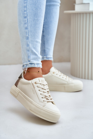 riscaldamento Scarpe per il tempo libero con una piattaforma Big Star OO274A454 beige 2
