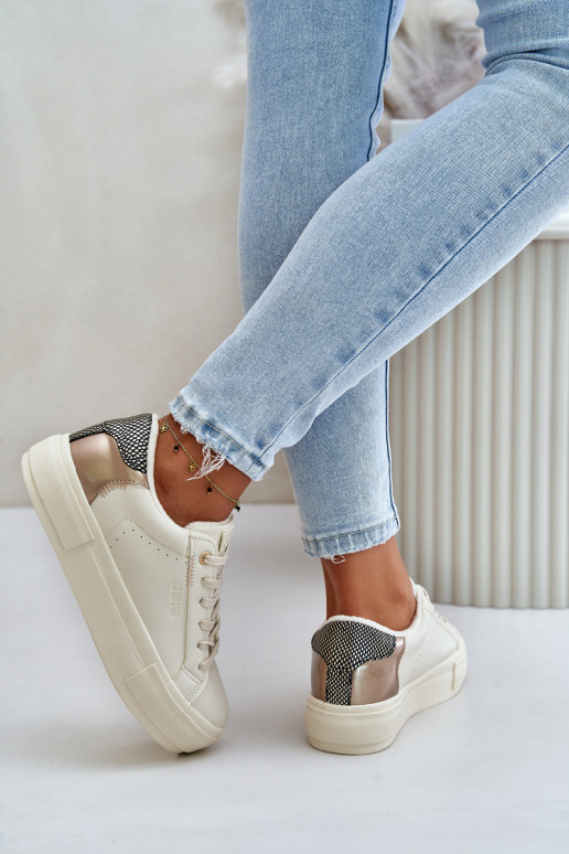 riscaldamento Scarpe per il tempo libero con una piattaforma Big Star OO274A454 beige