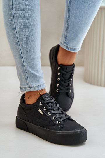 Scarpe per il tempo libero con una piattaforma riscaldamento Big Star OO274A465 colore nero 2