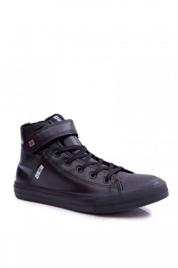 Scarpe casual da uomo Big Star riscaldamento colore nero Y174020FIN
