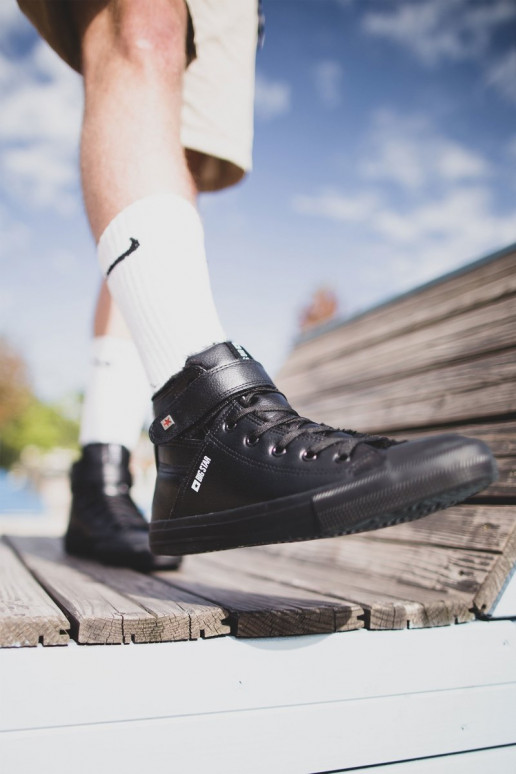 Scarpe casual da uomo Big Star riscaldamento colore nero Y174020FIN