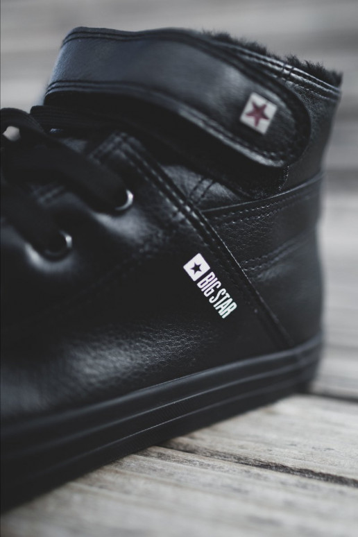 Scarpe casual da uomo Big Star riscaldamento colore nero Y174020FIN