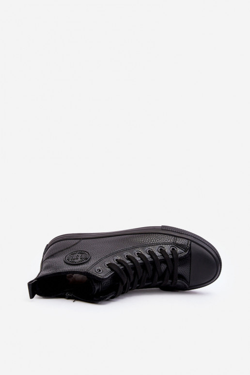 riscaldamento per uomo scarpe casual con cerniere colore nero Big Star MM174012 riscaldamento per uomo scarpe casual con cerniere colore nero Big Star MM174012