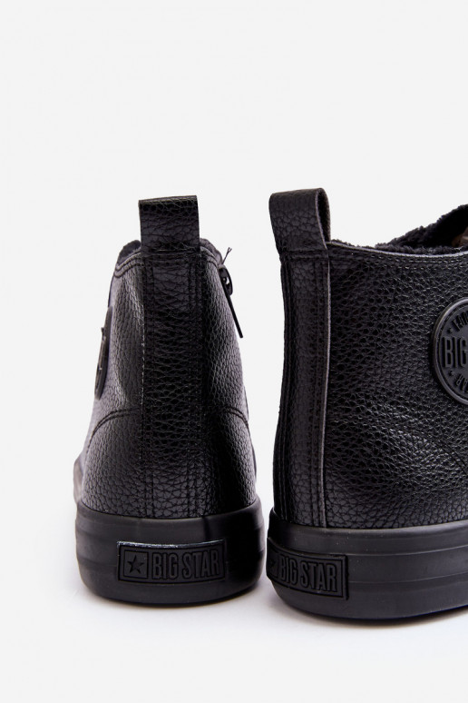 riscaldamento per uomo scarpe casual con cerniere colore nero Big Star MM174012 riscaldamento per uomo scarpe casual con cerniere colore nero Big Star MM174012