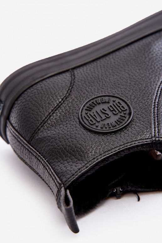 riscaldamento per uomo scarpe casual con cerniere colore nero Big Star MM174012 riscaldamento per uomo scarpe casual con cerniere colore nero Big Star MM174012