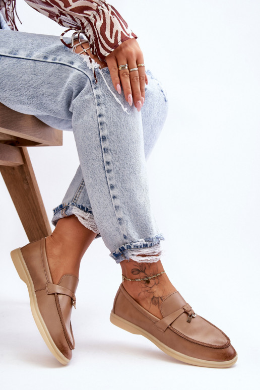 Mocassini classici da donna in...