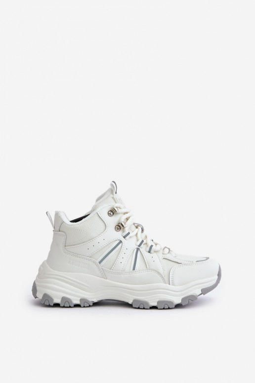 riscaldamento Scarpe modello sneakers Femminile Big Star OO274A161 Colore bianco