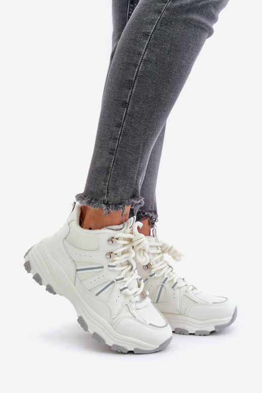 riscaldamento Scarpe modello sneakers Femminile Big Star OO274A161 Colore bianco