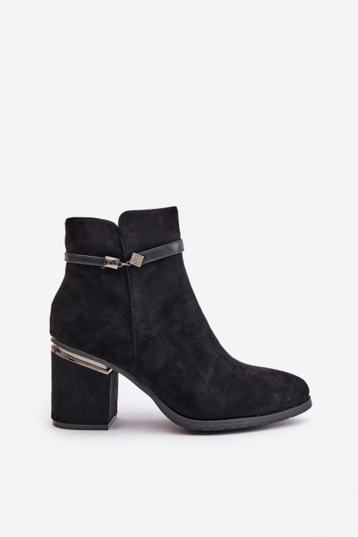 riscaldamento Stivali da donna con tacchi decorati Vinceza 16446 colore nero riscaldamento Stivali da donna con tacchi decorati Vinceza 16446 colore nero