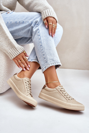 riscaldamento Scarpe per il tempo libero Big Star OO274A461 beige