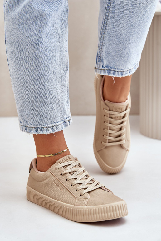 riscaldamento Scarpe per il tempo libero Big Star OO274A461 beige