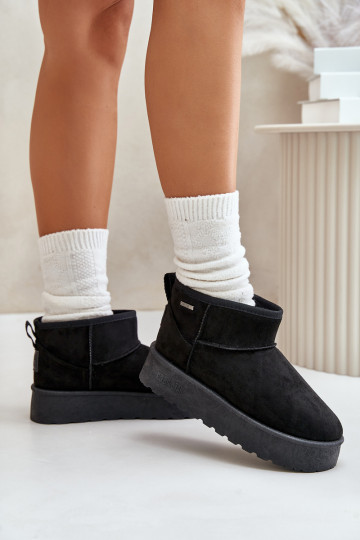 Doposci con piattaforma Big Star OO274A099 colore nero