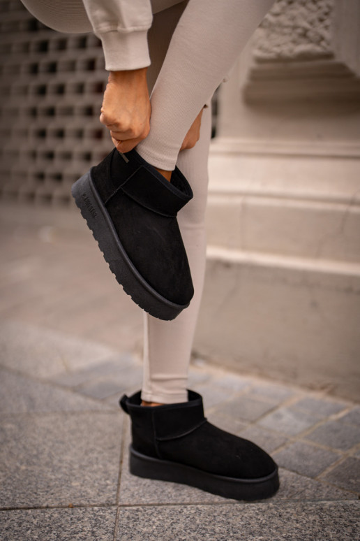 Doposci con piattaforma Big Star OO274A099 colore nero