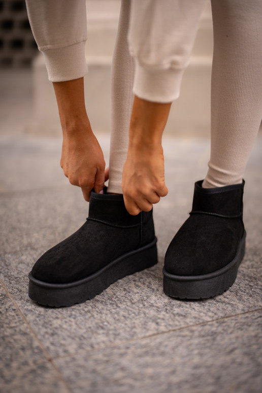 Doposci con piattaforma Big Star OO274A099 colore nero