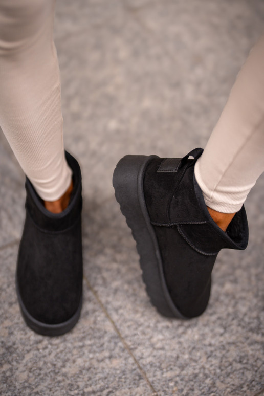 Doposci con piattaforma Big Star OO274A099 colore nero