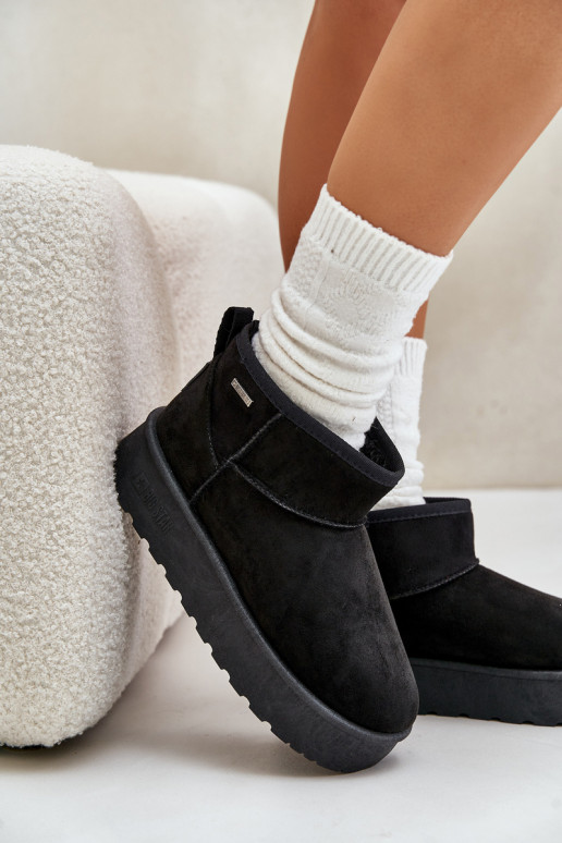 Doposci con piattaforma Big Star OO274A099 colore nero