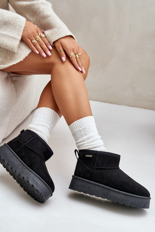 Doposci con piattaforma Big Star OO274A099 colore nero