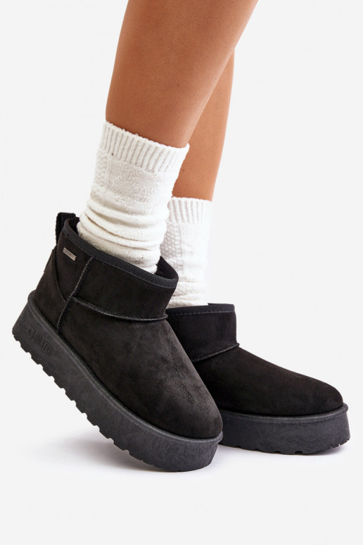 Doposci con piattaforma Big Star OO274A099 colore nero