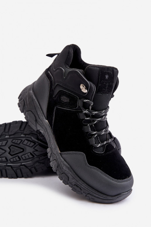 Scarponi da trekking riscaldati per uomo con lacci colore nero Zerista Scarponi da trekking riscaldati per uomo con lacci colore nero Zerista