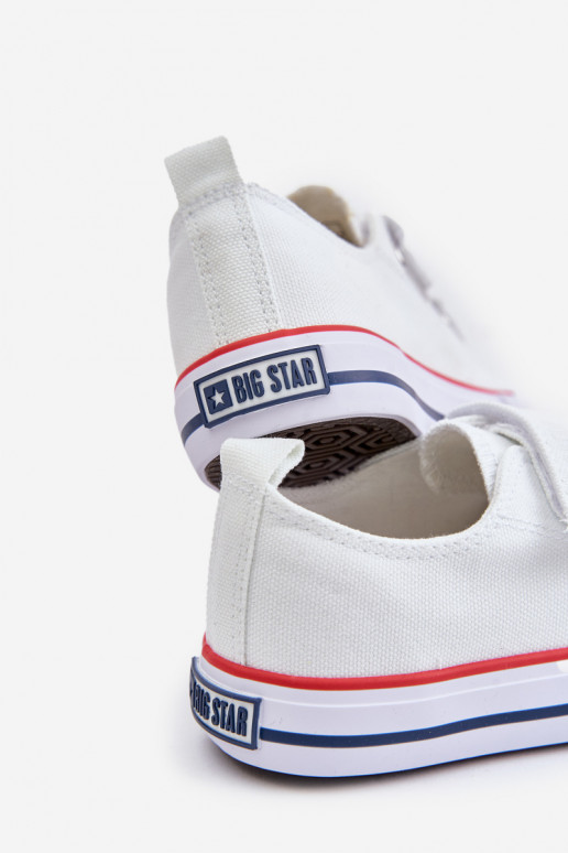 scarpe casual Infantile con chiusure adesive Big Star OO374009 Colore bianco scarpe casual Infantile con chiusure adesive Big Star OO374009 Colore bianco