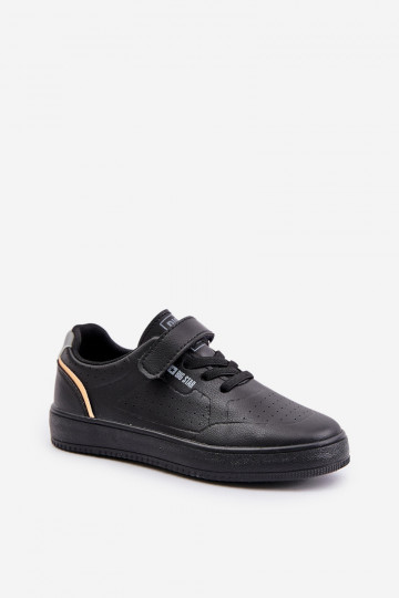 scarpe casual Infantile in ecopelle con chiusure adesive Big Star OO374004 colore nero