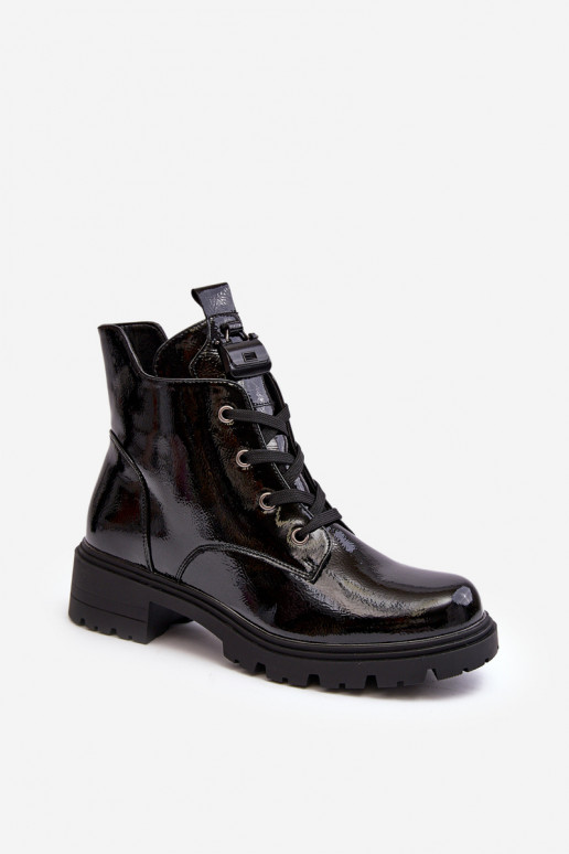 Tacchi donna con zip effetto lacca... Tacchi donna con zip effetto lacca...