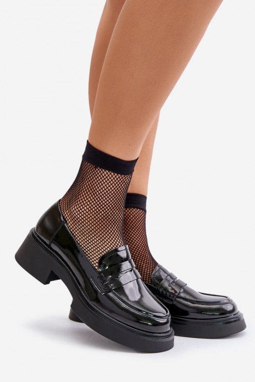 Mocassini in vernice nera D&A Mocassini in vernice nera D&A