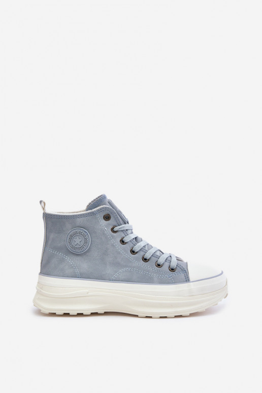 riscaldamento Scarpe per il tempo libero con una piattaforma Big Star OO274072 colore blu