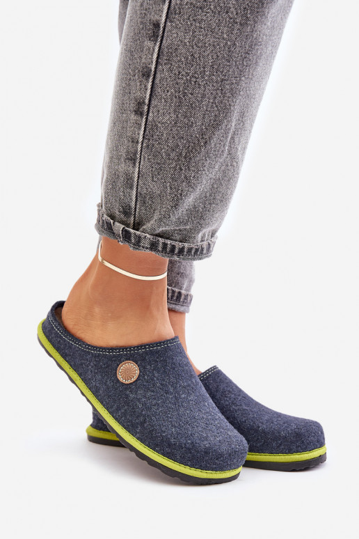 scarpe fatti in casa Femminile Pantofole Inblu CS000039 blu scuro scarpe fatti in casa Femminile Pantofole Inblu CS000039 blu scuro