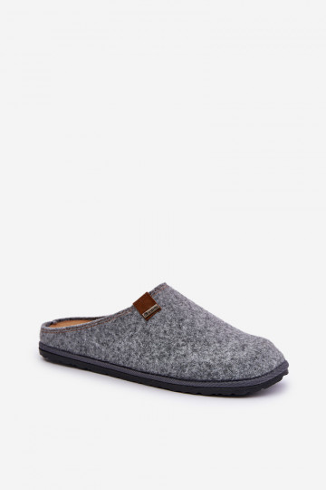 Pantofole da uomo Preventive Inblu SI000001 grigio