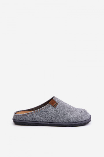 Pantofole da uomo Preventive Inblu SI000001 grigio 2
