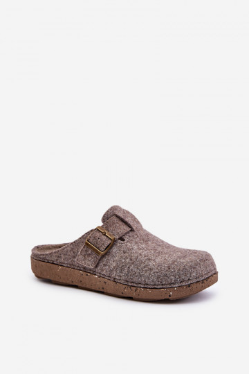Pantofole per uomo con fibbie Pantofole Inblu preventivo MT000012 beige