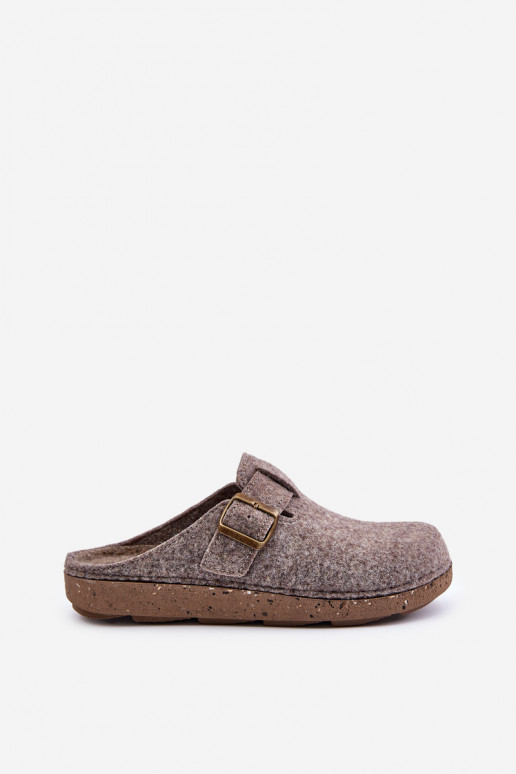 Pantofole per uomo con fibbie Pantofole Inblu preventivo MT000012 beige Pantofole per uomo con fibbie Pantofole Inblu preventivo MT000012 beige