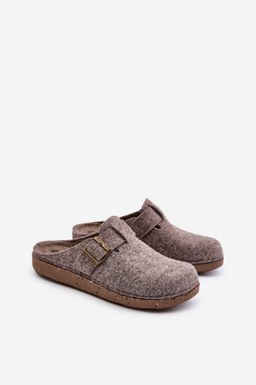 Pantofole per uomo con fibbie Pantofole Inblu preventivo MT000012 beige Pantofole per uomo con fibbie Pantofole Inblu preventivo MT000012 beige