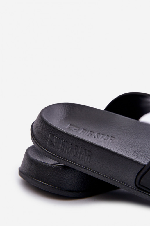 Pantofole per uomo Z Logo Big Star OO174028 colore nero Pantofole per uomo Z Logo Big Star OO174028 colore nero