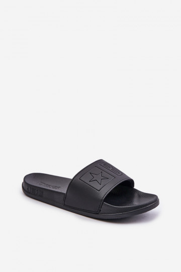 Pantofole leggere da uomo Z Logo Big Star OO174030 nero