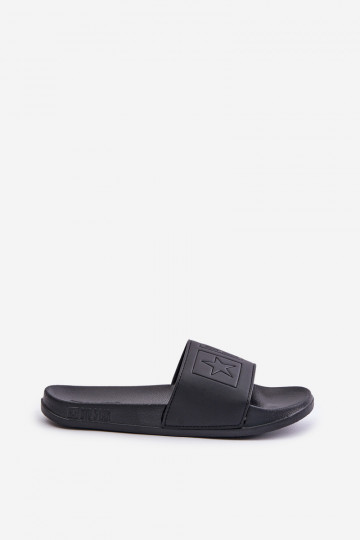 Pantofole leggere da uomo Z Logo Big Star OO174030 nero 2