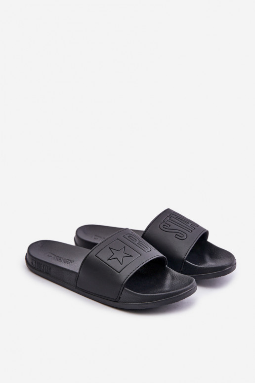 Ciabatte da uomo leggere Z Logo Big Star OO174030 colore nero Ciabatte da uomo leggere Z Logo Big Star OO174030 colore nero