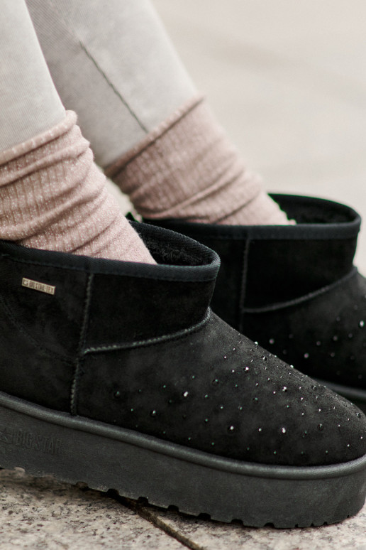 Stivali da neve Con decorazione con una piattaforma Big Star OO274A105 colore nero Stivali da neve Con decorazione con una piattaforma Big Star OO274A105 colore nero