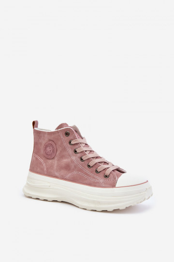 riscaldamento Scarpe per il tempo libero con una piattaforma Big Star OO274071 colore rosa 2